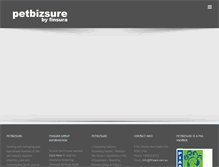 Tablet Screenshot of petindustryinsurance.com.au